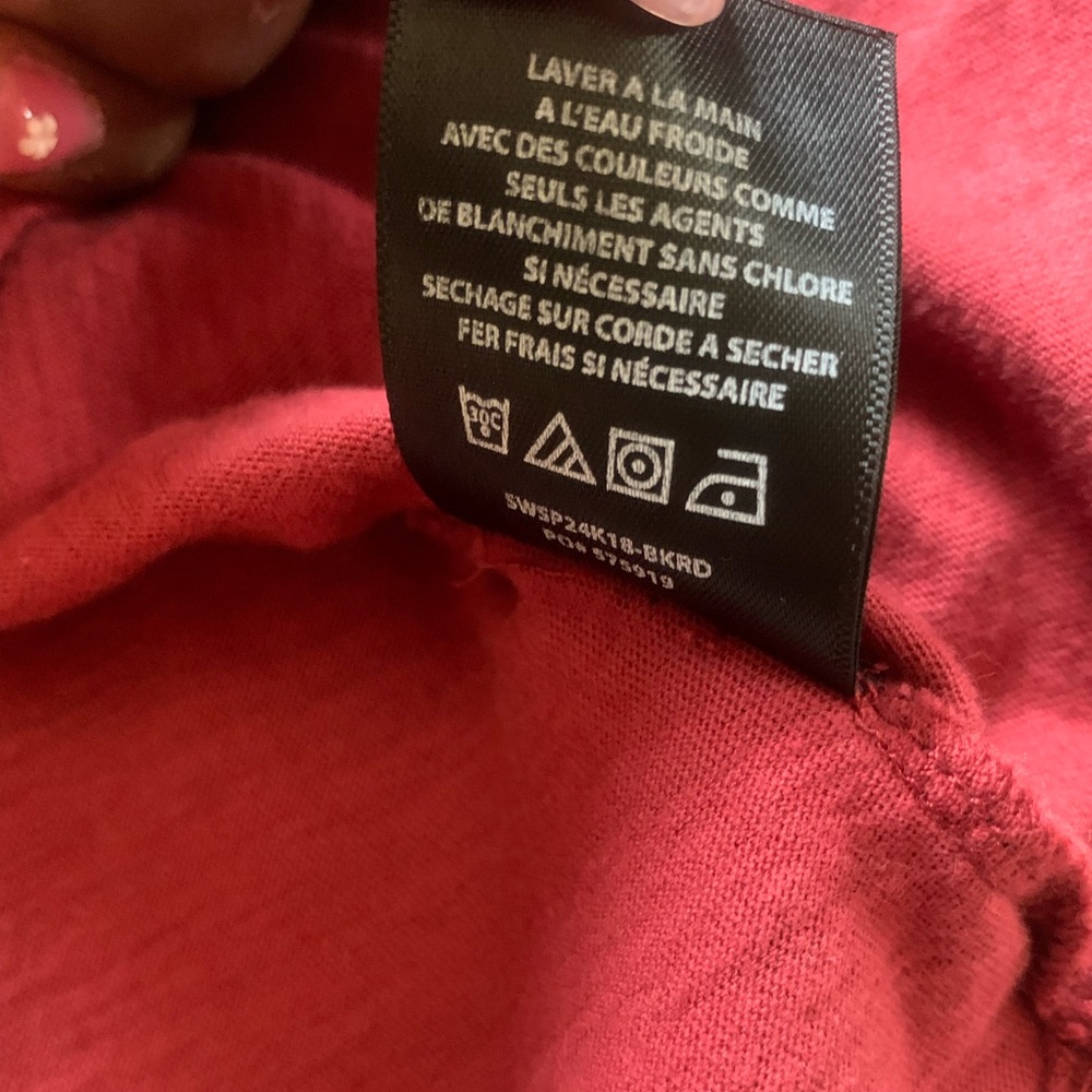 Shyanne Brick Red Bandana Print Western boho Halter Graphic Cotton Tank large - Picture 9 of 11